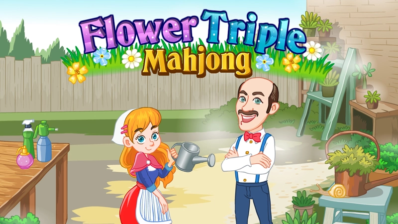 Flower Triple Mahjong